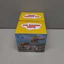 2 x Aizweb Emergency Vehicle Toys,Wooden Police Car, Fire Truck, Ambulance, Helicopter,STEM Kit Fine Motor Blocks Educational Learning Montessori for 4-8 Year Old Boys Girls Community Helper