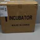 120 Egg Incubators for Hatching Eggs Automatic Temperature Control Chicken Quail Eggs Incubator Humidity Monitoring for Farm Egg Incubation