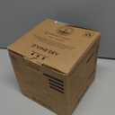 D'vine Dev 4 Inch 5 Inch 6 Inch, Set of 3 Plastic Planter Pots for Plants with Drainage Hole and Seamless Saucers, Oatmeal, Small, 74-V-H-1