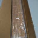 LazBlinds No Drill Bamboo Roman Shades, 29" W x 64" H, Malay Oak