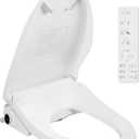 UCALAFEE Electric Bidet Seat Elongated White, Heated Seat with Endless Warm Water & Warm Air Dryer, Self-Cleaning Nozzle with Clean Plus Technology for Enhanced Hygiene