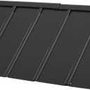 VEVOR Fixed Metal Awning 56 x 24 in, Window Awning Door Canopy, Stable Triangle Steel Frame Awnings for Doors Exterior Rain, and Snow Sunlight Protection for Door Entrance, Windows, Porches, Balconies