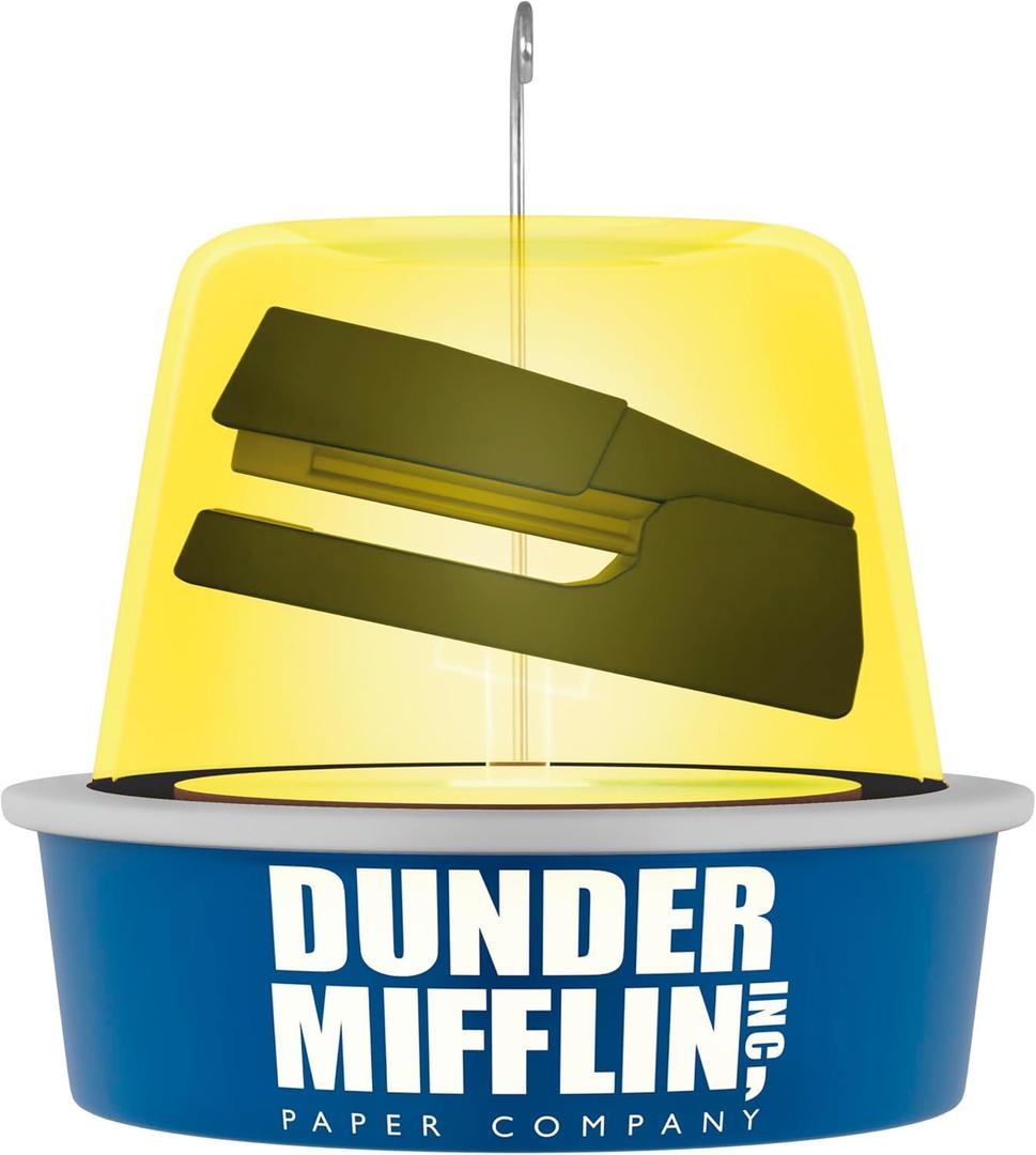 Hallmark Keepsake The Office Christmas Ornament, Dwight's Stapler with Sound, TV Show Gifts