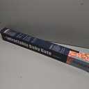 Retractable Baby Gate for Stairs, 55" Wide Mesh Dog Gate Indoor, 34'' Tall Child Gate for Doorways, Hallways, Deck, Indoor Outdoor Pet Baby Safety Essentials for Home, Grey (Gray)