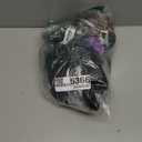 Fiwochic Hair Dryer Heat Shield with 10 Disposable Plastic Hoods, Black