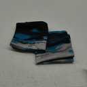 Blue Gray Decorative Throw Pillow Covers Black Teal Couch Pillow Covers White Turquoise Personalized Sofa Pillow Covers for Living Room Bedroom 12X12 Inch Set of 2