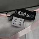 Scarlet Darkness Women Renaissance Costume Floral Lace Up Bell Sleeve Peasant Medieval Fairy Dress (16, Lotus)