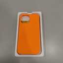 Miracase Designed for iPhone 13 Pro Max Case with Screen Protector,[Soft Anti-Scratch Microfiber Lining],Shockproof Liquid Silicone Rubber Phone Case Cover 6.7 inch, Orange