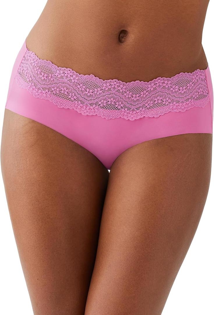 b.tempt'd Women's B.Bare Sleek Moderate Coverage Hipster Panty, 978267 (Large)