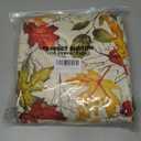 Fall Chair Covers for Dining Room Set of 4 Autumn Maple Leaf Dining Chair Protectors 4 Pcs Stretch Removable Washable Chair Slipcovers 4 Pack for Thanksgiving Home and Party Decor