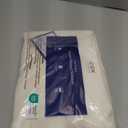 Pleated Bed Skirt Queen - 3 Sided Pleated Bed Skirt - 12 Inch, Off White