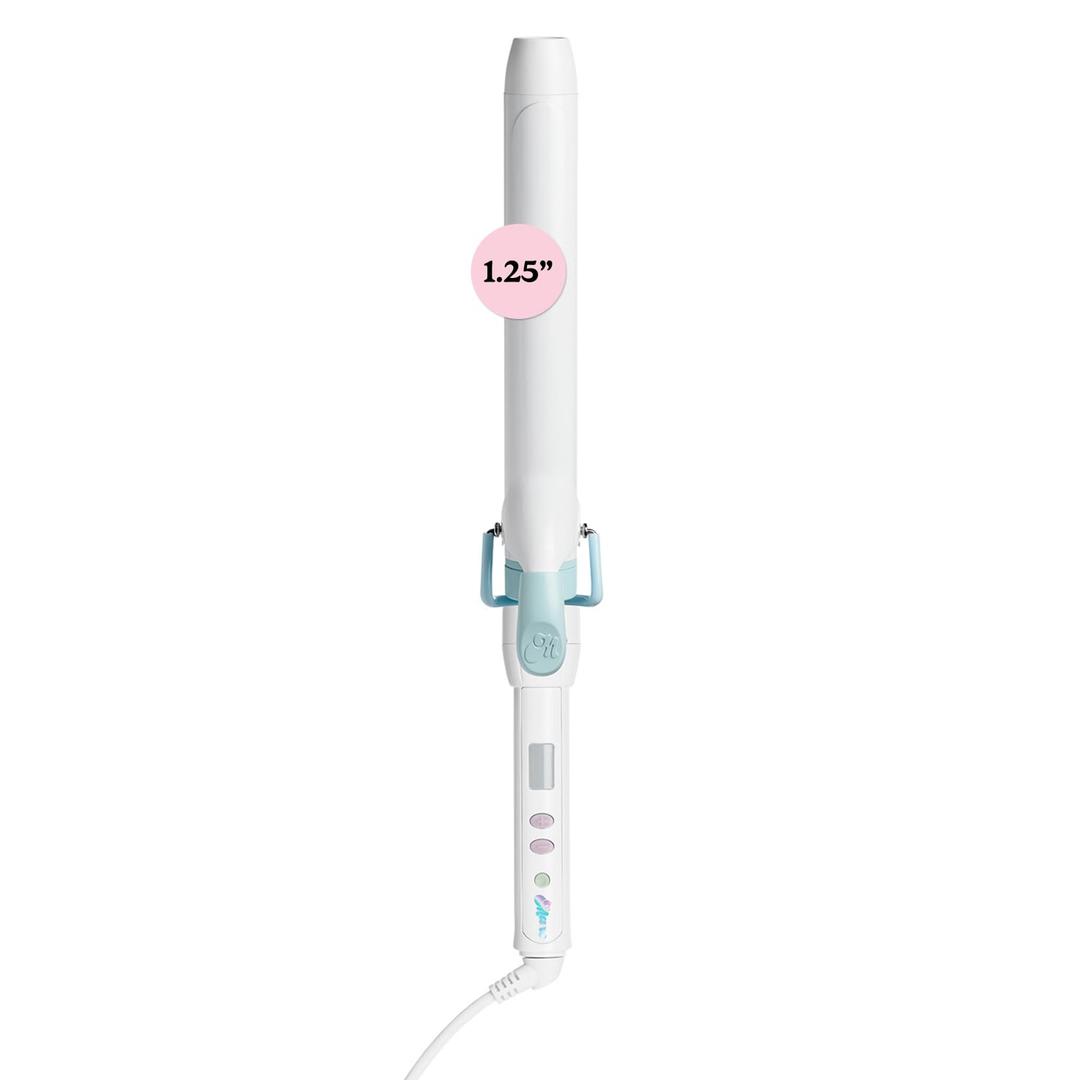 Mane 1.25" Curling Iron Extended Barrel Attachment + Power Bottom Bundle - Includes Power Base for Hair Styling Attachments + Versatile Hair Wand for Loose, Beachy Wave or Defined Curls (2 Count)