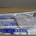 Happer Premium 2 Layer Cloth Drying Stand, Compact Jumbo (Blue) Plastic, 74.6X54.5X129.5 Cm