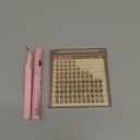 Brown Lash Clusters Kit Natural Dark Brown Eyelash Clusters Wispy Lash Extension Kit Brown Cluster Eyelash Extensions Kit 8-16MM DIY Individual Lashes with Lash Bond and Seal Tweezers by ZANLUFLY