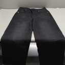 GRAPENT Wide Leg Jeans for Women Trendy High Waisted Stretchy Denim Pants 90s Baggy Jeans Trouser Jeans with Pockets (Large, True Black)