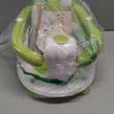 Baby Bath Seat for Babies 6 Months & Up - Toddler Bath Seats for Baby Sitting Up with 4 Suction Cups & Soft Cushion, Non-Slip Infants Shower Bathtub Chair for Newborn Boys Girls, Green