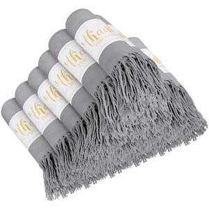 36 Pack Scarf Pashmina Shawls and Wraps Bulk with Thank You for Coming Wedding Bridesmaid Party Favors Gifts for Guests