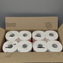 Amazon Brand - Presto! Ultra-Strong 2-Ply Toilet Paper, 24 Mega Rolls = 120 Regular Rolls, 308 Sheets Per Roll, Unscented