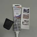 Tile Grout Repair, Grey 8.8 oz/250gr. Fast Drying Grout Repair Kit, Grout Filler Tube Repair Kit, Tile Grout Paint, Grout Sealer Restore and Renew Bathroom Floor, Tile Gaps, Joints, Lines