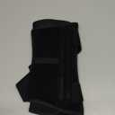 JOMVD Knee Brace for Knee Pain, Meniscus Tear, ACL, Adjustable Knee Support with Side Spring Stabilizers for Meniscus Tear, Arthritis, Patella Stability, Knee Pain Relief, Women and Men, Large (Black)