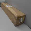 Juegoal 5ft Pre-Lit Artificial Christmas Tree, Lighted Optical Fiber Xmas Trees with Color Changing LED Lights, Snowflakes & Top Star, Party Home Holiday Fake Multicolored Tree with Metal Legs, White