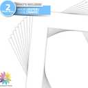 Mat Board Center, Pack of 2, 16x20 for 11x14 White Color Mats