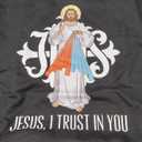 Jesus Divine Mercy I Trust In You Catholic Long Sleeve T-Shirt S