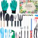 Advent Calendar 2025 for Adult Garden Set Tools for Pruning Gardens Christmas Gifts for Gardening Enthusiasts 24 Day Countdown for Women Men