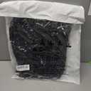 ASPO Men's Windproof Warm Golf Vest Outerwear with 6 Pockets Waterproof Winter Softshell Sleeveless Puffer Jacket for Hiking (Large, Black)