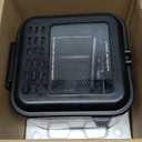 Chefman Fry Guy, The Most Compact & Convenient To Deep Fry Comfort Food, Restaurant-Style Basket With A 1.6-Quart Capacity, Easy-View Window & Adjustable Temp Control, Stainless - 1.5 Liter