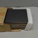 BAYKA Floating Shelves for Wall, Wall Mounted Rustic Wood Shelves for Bathroom, Bedroom, Living Room, Kitchen, Hanging Shelf for Books/Storage/Room Decor with 22lbs Capacity (Black, Set of 3, 15.7in) (A. Black - Universal Classic Style)