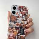 Autumn Pumpkin Case - Compatible with iPhone 16, Aesthetic Fall Design TPU Bumper Protective Cover