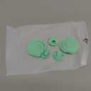 6 Pack Breast Pump Parts, 4pc Duckbill Valves & 2pc Pump Seals Diaphragm Compatible with Wearable Elvie Breast Pump, Pump Parts Replacement Valves Membrane Parts