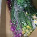 26 Bundles 13 Style Artificial Flowers for Outdoors Multicolor Fake Flowers Plastic Plants Faux Lavender Pansies UV Resistant for Spring Summer Garden Patio Hanging Planter Window Box Vase Decor