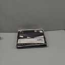 Niagara Satin Queen Bed Sheet Set 4 Pieces Black Silky Smooth Bridal Satin Deep