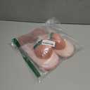 Fuzzy Slipper Winter Fluffy Slippers Peach Cute Slippers For Women Comfortable Warm House Shoes Slippers (M)