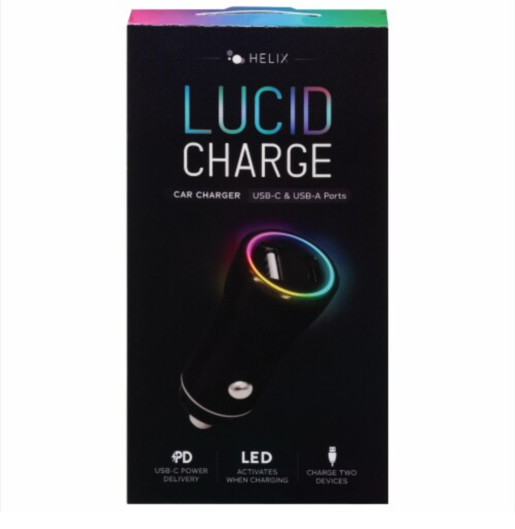 Lucid Charge LED Car Charger