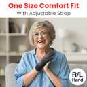 Microwaveable & Reversible Warming Arthritis Glove for Soothing Hand Pain Relief Heat Therapy for Arthritis Hands and Finger, Carpal Tunnel, Stiff Joints, Inflammation, Trigger Finger Heated Mittens for Men and Women, One Size