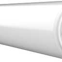 116mm CR Plastic Packaging Pop Top Tubes - Child Resistant Travel Holder Vial Containers - 500 Qty (White)