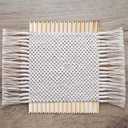 Tosnail 40 Pack 6.5 x 8.66 Inches Beginners Wooden Looms, Notched Weaving Loom for Adults, Darning Beading Boards, Basket Weaving Tools Kit for Crafts Project, Knitting, Sewing, Crochet