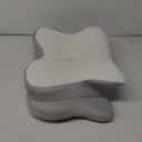 Cervical Neck Pillow, Ergonomic Memory Foam Pillows for Neck Pain Relief with Breathable Pillowcase, Adjustable Contour Neck Support Pillow for Side Back Stomach Sleepers, Odorless (Milk White)