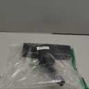 1.25 Inch Vacuum Brush Head Dual Mode - 1-1/4'' Vacuum Floor Brush Attachment Compatible with Small Shop Vac Craftman Rigid - Plus 1-3/8'' Hose Adapter for Shark Rocket HV301 HV371 HV372 Miele C1