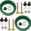 Toilet Tank to Bowl Coupling Kit, Replacement Repair Parts AS738756-0070A Fits for American Standard Champion 2 Piece Toilet, 3" Toilet Tank Gasket for Most 3 Inch Flush Valve Opening Tanks, 2 Packs