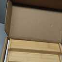 Spice Rack Kitchen Cabinet Organizer- 3 Tier Bamboo Expandable Display Shelf Yellow