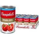 Campbell's 100% Tomato Juice, 46 fl oz Can (12 Pack). BB Date: Oct 28 2026