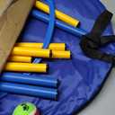 Dog Agility Course Backyard Set - Agility Training Equipment for Dogs Starter Kit-Pet Outdoor Games with Tunnel, Weave Poles, Adjustable Hurdle, Jump Ring, Pause Box, Toys and Carrying Bag