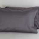 AB Lifestyles 2 Pack 13x19 Charcoal 300 Thread Count 100% Cotton Travel Pillowcase Go Anywhere Toddler Size Made in The USA