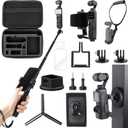 Accessory Kit for DJI Osmo Pocket 3, Magnetic Mount,Selfie Stick,Tripod,Phone Holder,Neck Mount,Backpack Clip Mount,Carrying Case,Desktop Mount for DJI Pocket 3 Creator Combo