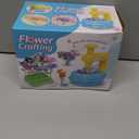 Mruikeny Fabric Flower Bouquets Toys, Handmade Arts and Crafts Toys for Kids Ages 3 4 5 6 7 8, DIY Flower Make Toy for Girls Craft Kit STEM Educational Toy for Kids Toddler Birthday Gifts