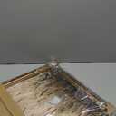 ASTRDECOR Vintage Wildflower Wall Art, Gold Framed Artprint Farmhouse Wall Decor Wildflower Field Landscape Oil Painting, Neutral Spring Country Scenery Pictures Wall Decor, Vintage Artwork for Wall - 20"x30"